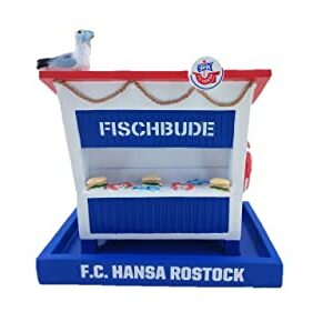 Hansa Rostock Futterstelle/Vogelhaus ** Fischbude **