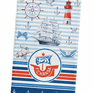 FC Hansa Rostock Velourtuch Maritim - -